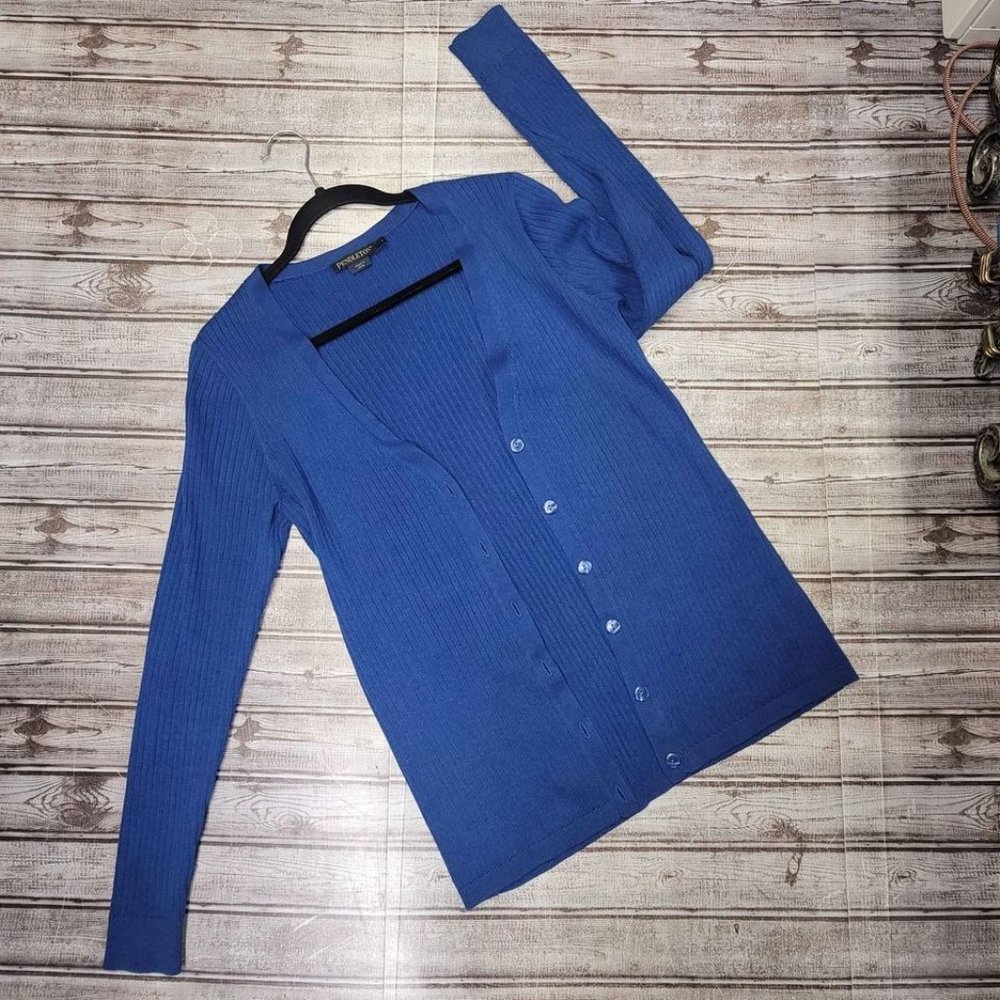 Pendleton Blue Cardigan - image 1